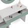 Vicco Vanity Desk White Mint Green Dressing Table 40x120cm