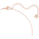 Swarovski Lilia Necklace - Rose Gold/Transparent