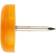 NKT Glidesøm 25 Mm Gul Plast 28stk