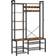 Vasagle 9 Hook Coat Rack with Shoe Bench Hallway Furniture & Accessory