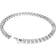 Swarovski Matrix Tennis Bracelet - Silver/Transparent