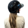One K Advancé Riding Helmet - Embroidery Top - Black Glossy