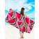 Shein pc Fruit Watermelon Pattern Beach UltraFine Fiber Bath Towel Pink (140x70cm)