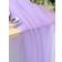Shein Plain Color Yarn Curtain Decoration Wedding Party Tablecloth Purple (200x160cm)