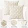 Shein pcs Soft Short Plush Pillow Case Beige (35x35cm)