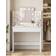 WOLTU Vanity Makeup Led Mirror 2 Large Drawers White Dressing Table 40x90cm