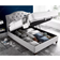 Happy Beds Lindisfarne Stone Grey Fabric Ottoman 5ft 6ft 147.5x216.3cm