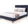 X-Rocker Maisie Upholstered Velvet Bed Frame 149 x 204 cm 149x203cm