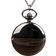 Grandado Retro Two-faced Pocket Watch Silver