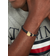 Tommy Hilfiger Gold-Plated Braided Leather Bracelet