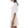 H&M Damen T-Shirt-Kleid mit Schulterpolstern Weiß