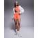 Nike One Training Dri-FIT High-Waisted Biker Shorts - Orange