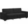 vidaXL 4105035 Black Sofa 220cm 3 Seater