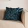 OHS Matte Velvet Geometric Print Covers 45 x 45 cm - Cushion Cover Blue (45x45cm)