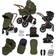 Ickle Bubba Stomp Luxe Bronze Frame Travel System Pack Size 1