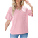 Shein Womens Twisted Threaded ShortSleeved TShirt