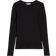 H&M Ribbed Cotton Top - Black
