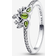 Pandora Disney Princess Tiana Tiara Ring - Silver/Green/Transparent