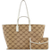 MCM Himmel Medium Tote Bag - Beige