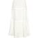 Monki Tiered Maxi Skirt With Ruffle Details - White