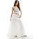 Monki Tiered Maxi Skirt With Ruffle Details - White