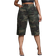 Shein Plus Camouflage Cargo Shorts With Flap Pockets And WideLeg Design