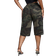 Shein Plus Camouflage Cargo Shorts With Flap Pockets And WideLeg Design