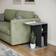 URBN Living C-Shape Sofa Side Wooden End Coffee Small Table 30x45cm