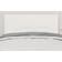 vidaXL Plain Design Cream 90 cm Corduroy Fabric Headboard 90cm