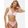Ann Summers Sexy Lace Padded Plunge Bra - White/Pink