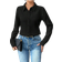 Shein Solid Color Button Front Long Sleeve Shirt
