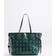 River Island Geometric Side Tie Shopper Bag - Green