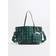 River Island Geometric Side Tie Shopper Bag - Green