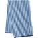 Lacoste Centre Mark Cotton Jacquard Stripe 30" x 52" - Bath Towel Blue (132.1x76.2cm)