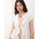 Weekday Blouse With Frill Tie Front Detail - Off-White