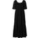 Selected Slfdora Ss Ankle Dress - Musta