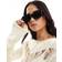 New Look Oval Frame Sunglasses - Black