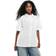 Monki Oversized Short-Sleeved Cotton Poplin Shirt - White