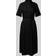 Pieces Pcpia 2/4 Midi Shirt Dress - Svart