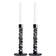 Orrefors Carat Candlestick 24.2cm 2pcs