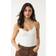 Stradivarius Basics Bodysuit With Straps - White