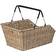 Basil Cento Rattan Look MIK Cykelkorg 22 l