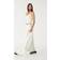 Stradivarius Contrast Flowing Midi Skirt - White