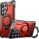 Supcase Case for Samsung S25 Ultra Shockproof Ring Video Support Red