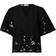 Selected Femme Blus SlfDahlia SS Broderi Shirt - Svart