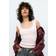 Gina Tricot Tight Rib Top Linnen - Rosa
