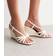New Look Vita Sandaler Med Kilklackar - Vit