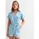 New Look Denim Playsuit - Blue