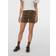 Vero Moda Denim Shorts - Washed Leopard Print