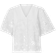 Selected Femme Bluse SLFDahlia SS Broderi Shirt - Bright White